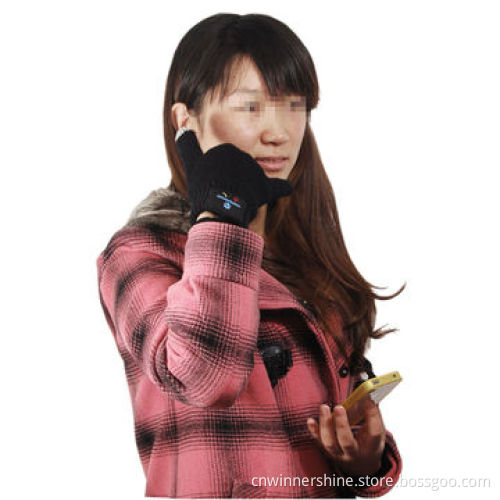 Bluetooth Glove for Winter, Warmth, 2 Fingers, Touch Screen, 100% Acrylic, OEM/ODM, Free Samples